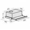 Встраиваемая вытяжка MBS Pilea 150 brown 4680000973809 - фото 237422