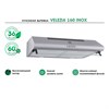 MBS VELEZIA 160 INOX вытяжка стандартная 4680000976893 - фото 238013