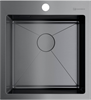 Кухонная мойка Omoikiri Akisame 46-GM вороненая сталь 4973095 4973095
