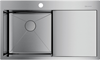 Кухонная мойка Omoikiri Akisame 86-IN-L нерж.сталь 4993760 4993760