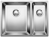 Blanco Andano 340/180-U, мойка, нерж. сталь с зеркальной полировкой, без клапана-автомата, левая 522979 - фото 240442