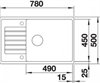 Blanco Zia XL 6S Compact, мойка, гранит, черный 526019 - фото 240856