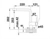 Blanco Linus,еситель, satin gold 526683 - фото 240992