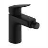 Смеситель для биде Hansgrohe Logis 71200670, с донным клапаном, черный матовый 71200670 - фото 242143