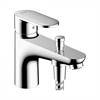 Смеситель Hansgrohe Vernis Blend 71444000 для ванны и душа, на борт ванны, хром 71444000 - фото 242194