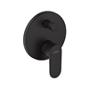 Смеситель Hansgrohe Vernis Blend, для ванны, цвет черный матовый, 71467670 71467670 - фото 242216