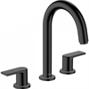 Смеситель Hansgrohe Vernis Shape 71563670 для раковины, с донным клапаном, матовый черный 71563670 - фото 242248