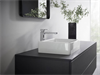 Смеситель Hansgrohe Vernis Shape 71590000 для раковины, с донным клапаном, хром 71590000 - фото 242274