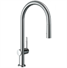 Смеситель Hansgrohe Talis 210 M54, для кухонной мойки, с вытяжным изливом, хром, 72800000 72800000 - фото 242541