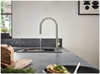 Смеситель Hansgrohe Talis 210 M54, для кухонной мойки, с вытяжным изливом, хром, 72800000 72800000 - фото 242543