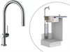 Кухонный смеситель Hansgrohe Talis M54, с вытяжным изливом, 2 режима струи, sBox, хром, 72801000 72801000 - фото 242547