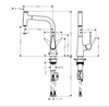 Смеситель Hansgrohe Talis Select S 220 72822000 для кухонной мойки, хром 72822000 - фото 242607