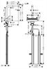 Кухонный смеситель Hansgrohe Aquno Select M81, 73830670, ComfortZone 250, с вытяжным изливом, 2 режима струи, черный матовый 73830670 - фото 244365