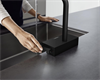 Кухонный смеситель Hansgrohe Aquno Select M81, 73830670, ComfortZone 250, с вытяжным изливом, 2 режима струи, черный матовый 73830670 - фото 244367
