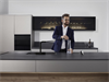 Кухонный смеситель Hansgrohe Aquno Select M81, 73830670, ComfortZone 250, с вытяжным изливом, 2 режима струи, черный матовый 73830670 - фото 244368