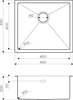 Кухонная мойка Omoikiri Taki 49-U/IF-GM (4973524) 4973524 - фото 24450