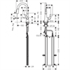 Смеситель Hansgrohe Talis 73850800, для кухонной мойки, с вытяжным изливом, цвет нержавеющая сталь 73850800 - фото 244514