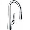 Смеситель Hansgrohe Talis 73851000, для кухонной мойки, с вытяжным изливом, цвет хром 73851000 - фото 244517