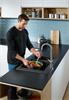 Смеситель Hansgrohe Talis 73851000, для кухонной мойки, с вытяжным изливом, цвет хром 73851000 - фото 244519