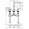 Смеситель Hansgrohe Metropol 160 74515000 для раковины 74515000 - фото 245665