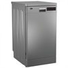 Посудомоечная машина Beko DFS25W11S,  узкая, напольная, 45см, загрузка 10 комплектов, серебристая 7606168335 - фото 245798