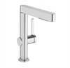 Смеситель для раковины Hansgrohe Finoris 76063000, с вытяжным изливом и донным клапаном Push-Open, хром глянцевый 76063000 - фото 245799
