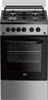 Газовая плита Beko FSGT51138GSS,  газовая духовка,  стеклянная крышка,  чугун, серебристый [7787188322] 7787188322 - фото 246580