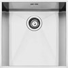 Smeg VSTQ40-2 мойка, нержавеющая сталь, 420х418 мм, нержавеющая сталь матовая 8017709125691 - фото 246747