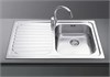 Smeg SP791S-2 мойка, нержавеющая сталь, 790х500 мм, нержавеющая сталь матовая 8017709139315 - фото 246774