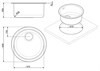 Кухонная мойка Smeg 10I3PN 8017709175528 - фото 246924