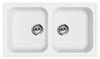 Smeg LZ862B мойка, гранит, 860х500 мм, белый 8017709183233 - фото 246975