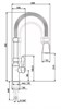 Смеситель для мойки Smeg MIDR7CR-2 8017709186807 - фото 247015
