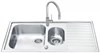 Smeg LLR102-2 мойка, нержавеющая сталь, 1000х500 мм, нержавеющая сталь матовая 8017709200831 - фото 247131