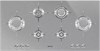 Газовая варочная панель Smeg PXL6106 8017709220631 - фото 247249