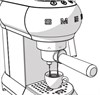 Кофемашина Smeg ECF01CREU 8017709230029 - фото 247421