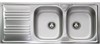 Smeg LYP116S мойка, нержавеющая сталь, 1160х500 мм, нержавеющая сталь матовая 8017709251598 - фото 247776