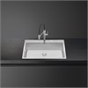 Smeg MID6SS смеситель для кухни, нержавеющая сталь, высокий поворотный выдвижной излив 8017709269012 - фото 248021