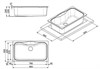 Smeg LSEG860A2 мойка, гранит, 860х500 мм, антрацит 8017709274764 - фото 248128
