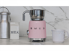Smeg MFF01PKEU вспениватель молока, 500 Вт, розовый 8017709284206 - фото 248320
