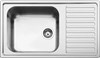 Smeg LGR861-2 мойка, нержавеющая сталь, 868х510 мм, нержавеющая сталь матовая 8017709304201 - фото 249510