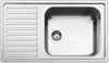 Smeg LGR861-2 мойка, нержавеющая сталь, 868х510 мм, нержавеющая сталь матовая 8017709304201 - фото 249511