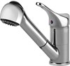 Smeg MD10CR3 смеситель для кухни, латунь, выдвижной поворотный излив, хром 8017709311681 - фото 249820