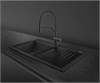 Гранитная мойка Smeg  VSGX860MN 8017709311735 - фото 249833