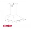 Каминная вытяжка Simfer 8564 SM 8699272055829 - фото 251113