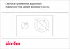 Электрическая варочная панель домино Simfer H30E02M011 8699272058950 - фото 251231