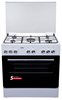 SIMFER F85MW52001 плита комбинированная отдельностоящая, 80х55х85 см, 5 конфорок, белый 8699272067013 - фото 252181 SIMFER F85MW52001 плита комбинированная отдельностоящая, 80х55х85 см, 5 конфорок, белый 8699272067013 - фото 252181