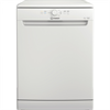Посудомоечная машина Indesit DFE 1B10,  полноразмерная, напольная, 60см, загрузка 13 комплектов, белая [869991589410] 869991589410 - фото 252968