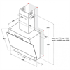 Каминная вытяжка Hotpoint-Ariston RU HHVP 6.4 LL K 869991590630 - фото 252982