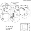 Электрический духовой шкаф Aeg BPK748380B bpk748380b - фото 256665