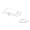 Островная вытяжка Falmec Cielo IS White 120 (потолочная, белое стекло) CCMI20.E0P2#ZZZB461F ccmi20.e0p2#zzzb461n - фото 257229